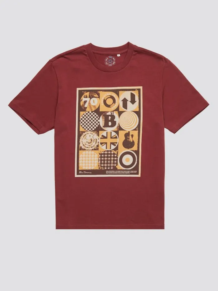 Ben Sherman TShirts and Graphic Tees Men Signature 1970s Graphic Tee Ben Sherman TShirts and Graphic Tees Men Signature 1970s Graphic Tee