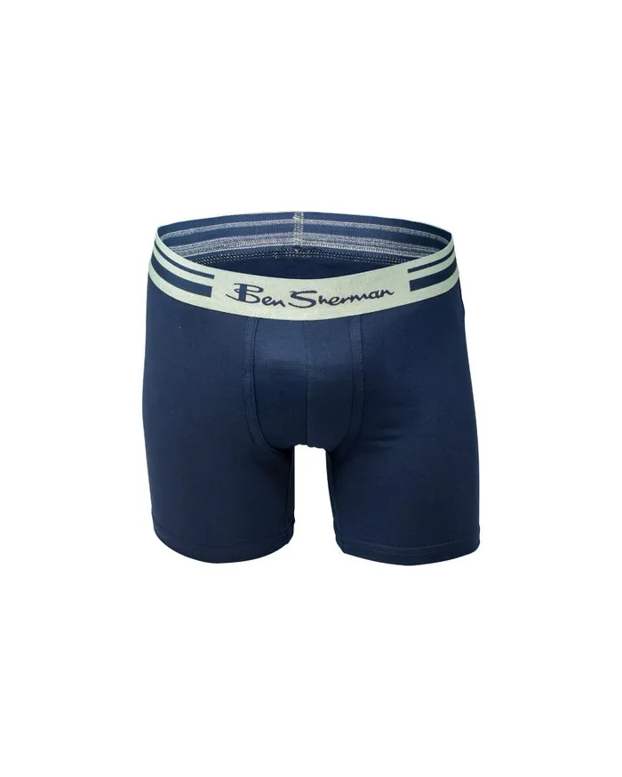 Ben Sherman Underwear Men 4Pack Microfiber Print and Solid NoFly Boxer Briefs 8211 Multi