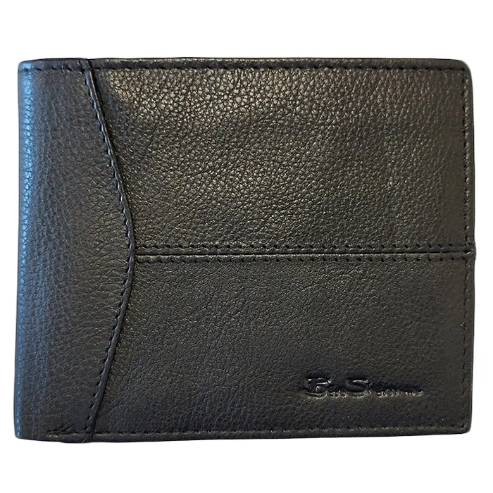 Ben Sherman Wallets and Card Holders Men Cooke Bill Fold Leather Wallet 8211 Black Ben Sherman Wallets and Card Holders Men Cooke Bill Fold Leather Wallet 8211 Black