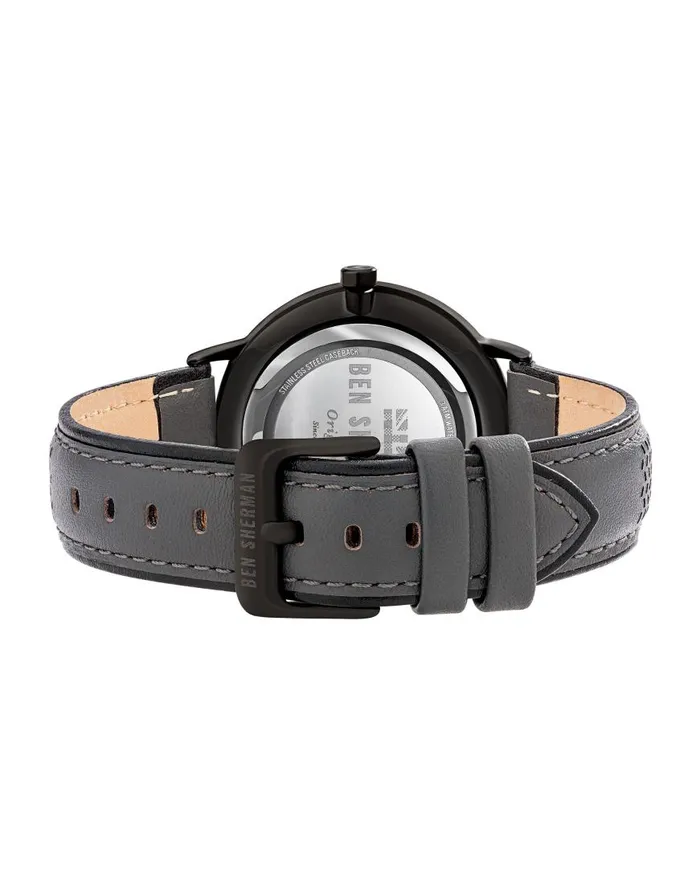 Ben Sherman Watches Men Portobello Social Watch 8211 GreyBlackGun
