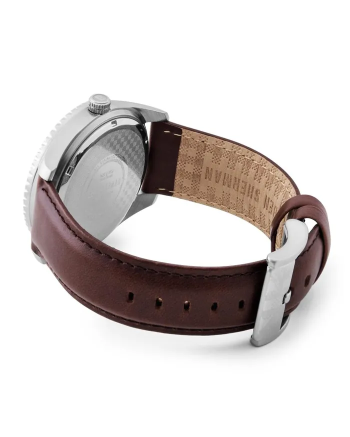 Ben Sherman Watches Men Ronnie Original Watch 8211 BrownBlackSilver