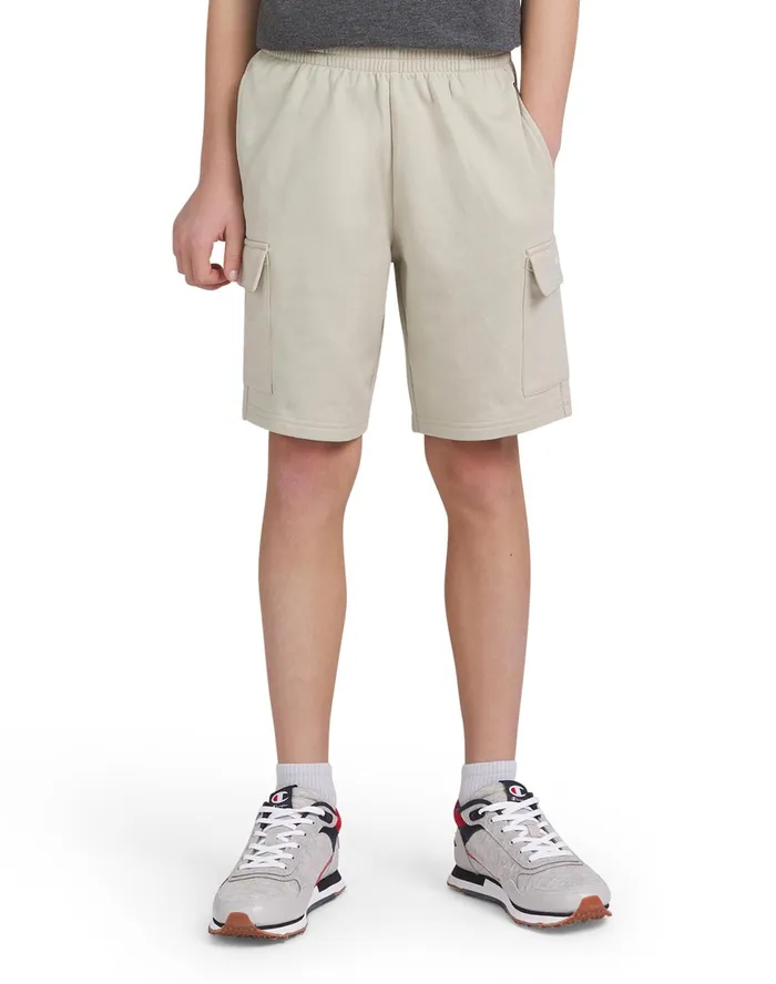 Big Kids039 Cargo Shorts Stone Kids Champion Shorts