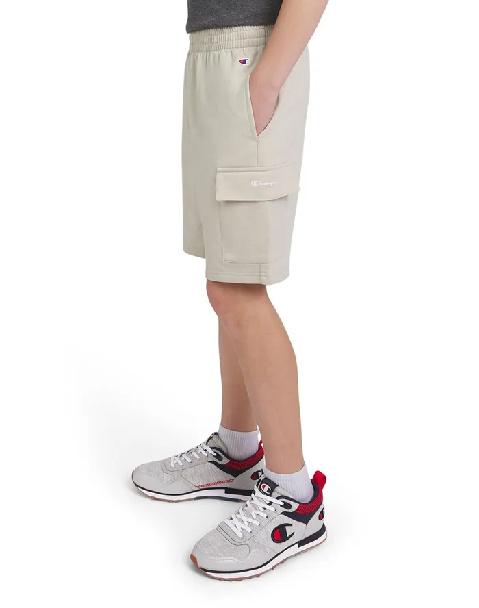 Big Kids039 Cargo Shorts Stone Kids Champion Shorts