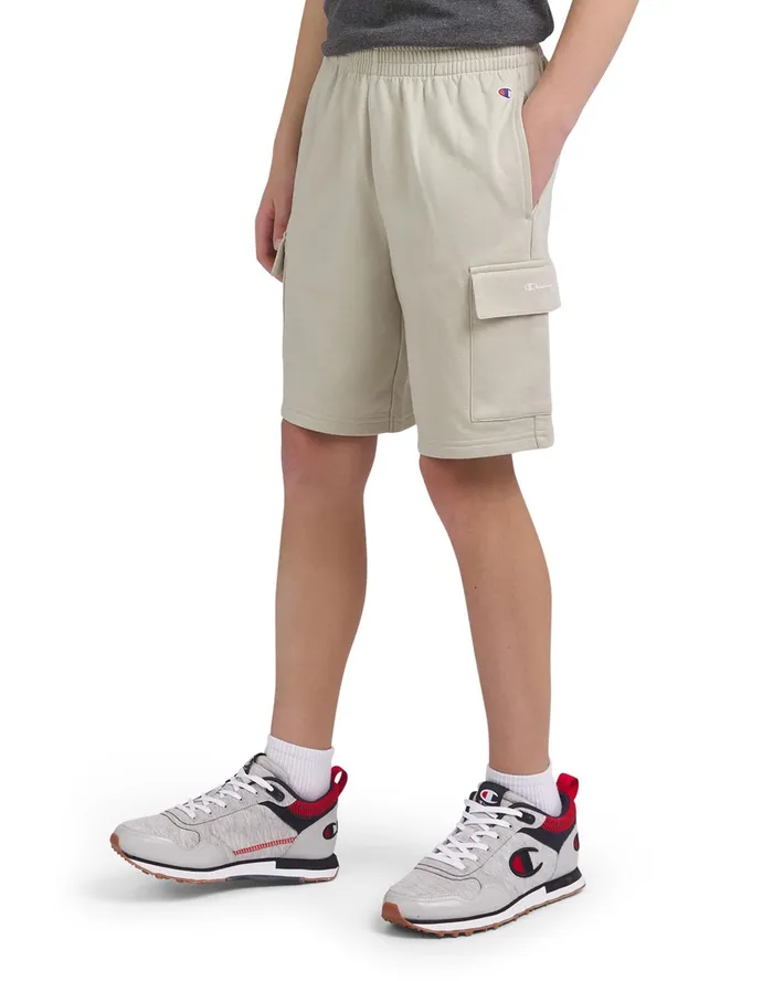 Big Kids039 Cargo Shorts Stone Kids Champion Shorts