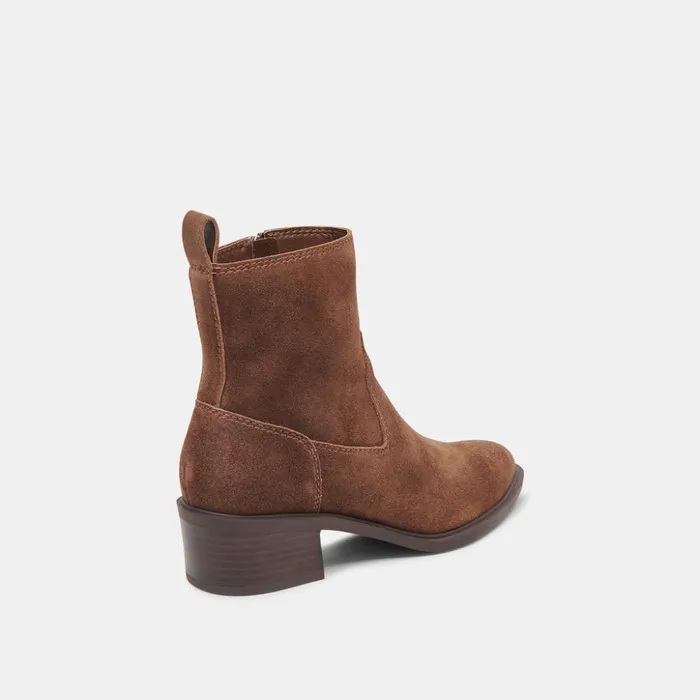 Bili H2O Booties Cocoa Suede Women Dolce Vita Boots and Booties