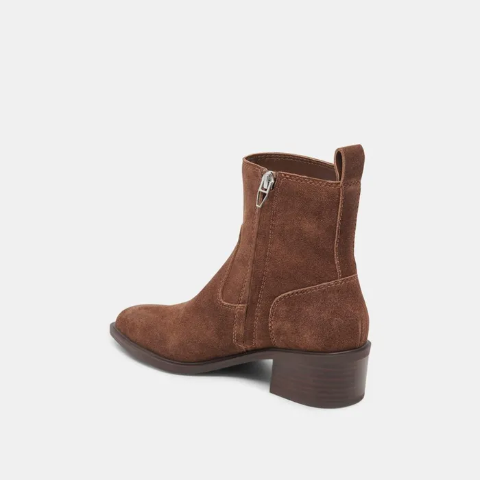 Bili H2O Booties Cocoa Suede Women Dolce Vita Boots and Booties
