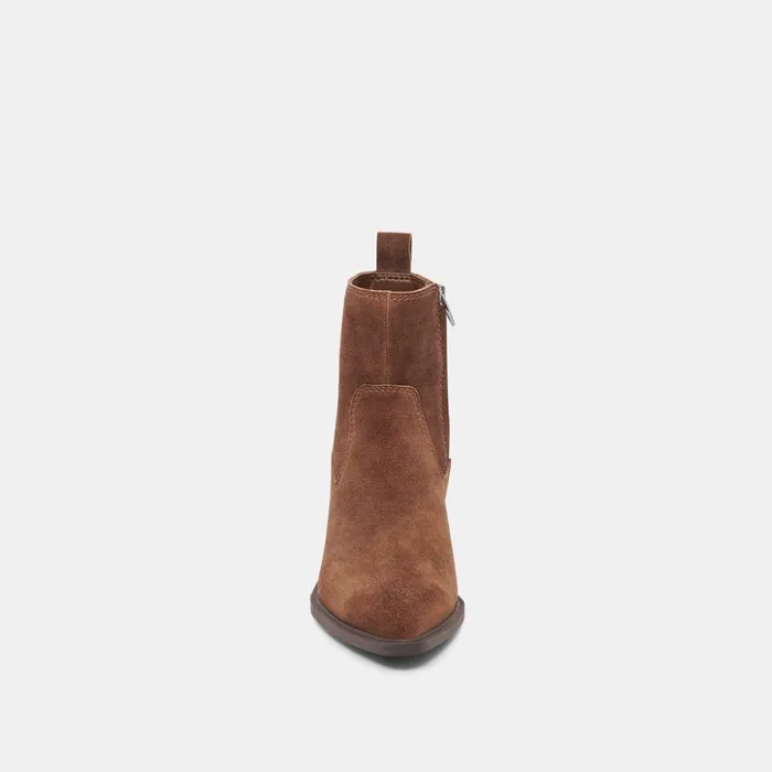 Bili H2O Booties Cocoa Suede Women Dolce Vita Boots and Booties