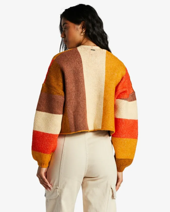 Block Out Cardigan Multi Women Billabong Sweaters