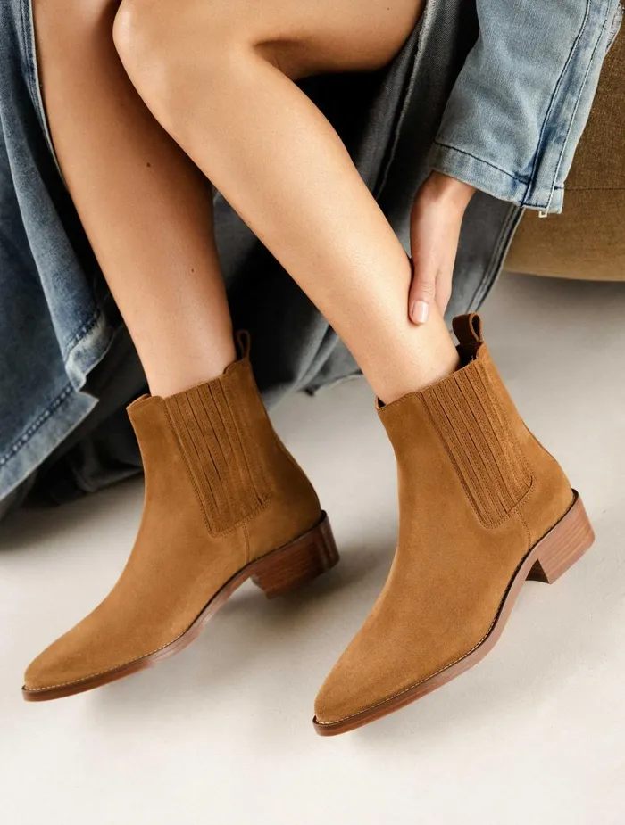 Bobbies Ankle Boots Georgia Camel 8211 Women