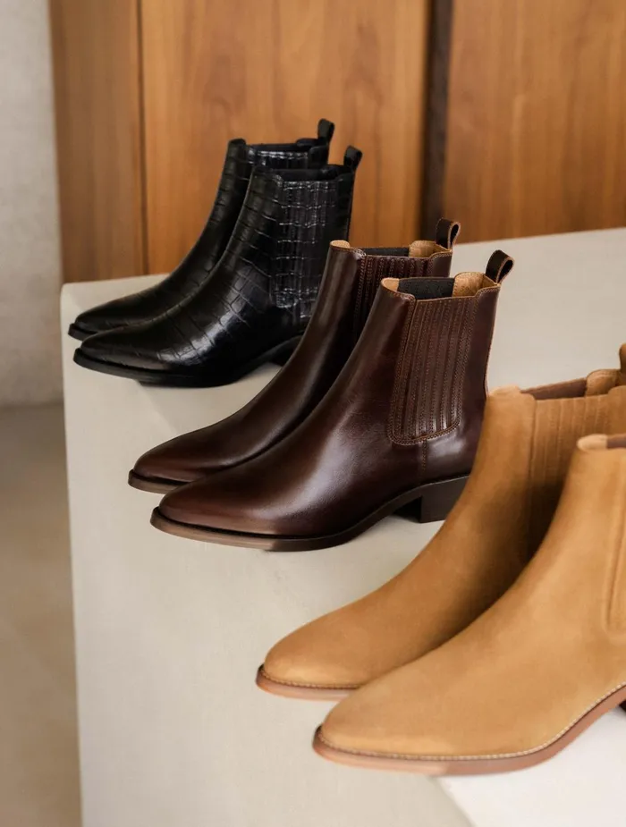 Bobbies Ankle Boots Georgia Camel 8211 Women