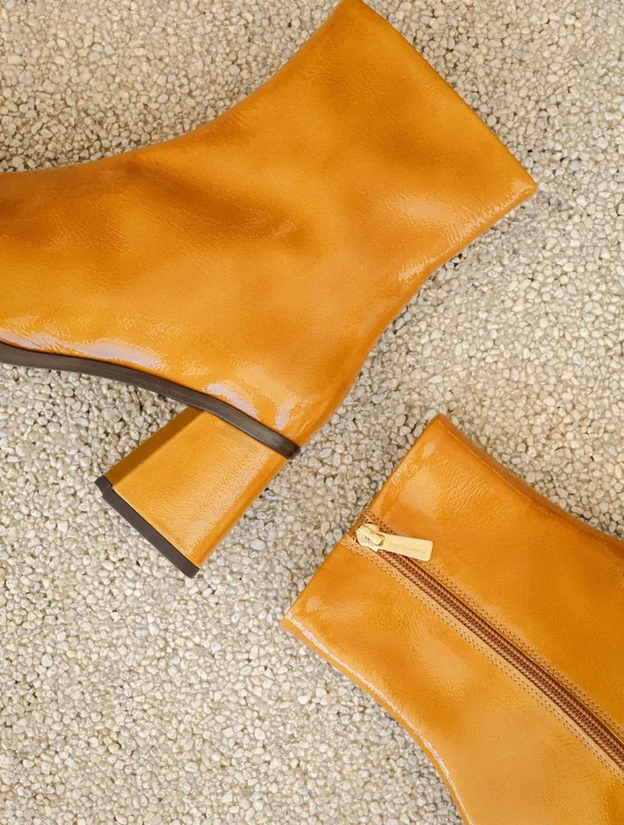 Bobbies Ankle Boots Scarlett Mustard 8211 Women