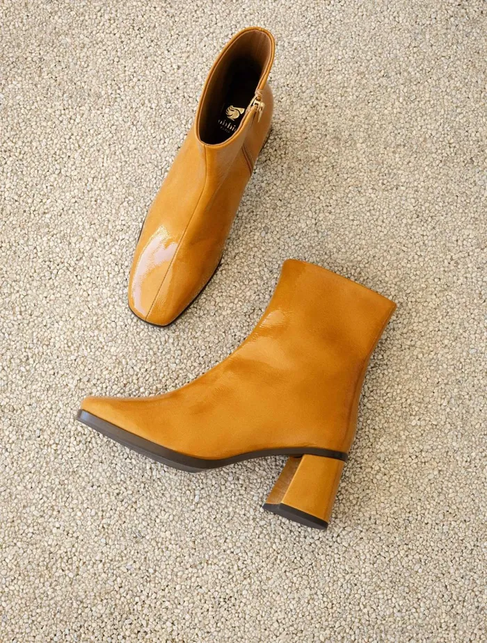 Bobbies Ankle Boots Scarlett Mustard 8211 Women