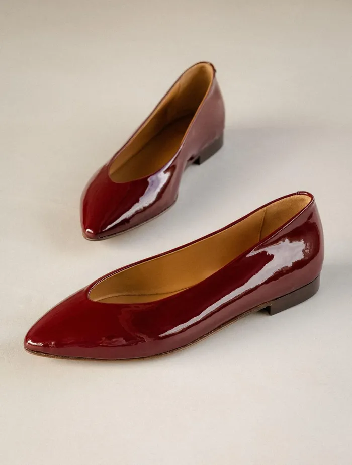 Bobbies Ballet Flats Alyssa Chianti 8211 Women