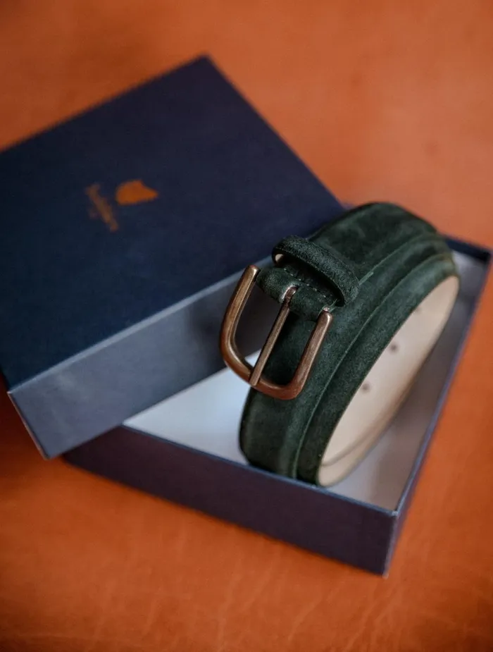 Bobbies Belts Recife Empire Green 8211 Men
