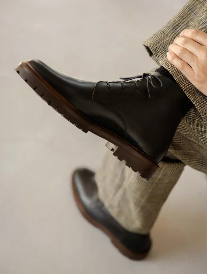 Bobbies Boots Howelsen Intense Black 8211 Men