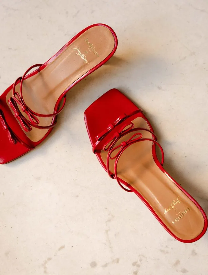 Bobbies Heeled Sandals Virna Lipstick 8211 Women