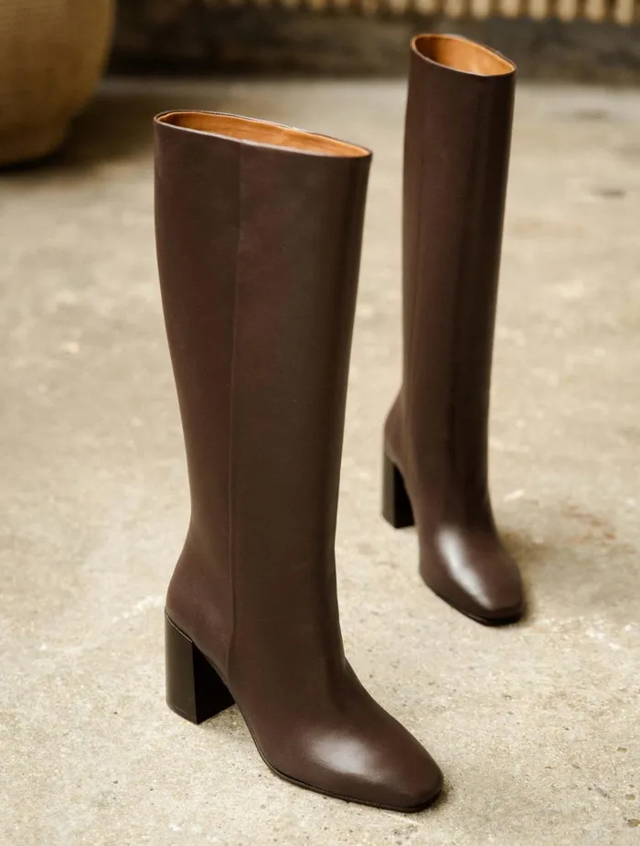 Bobbies Knee High Boots Hisa Ristretto 8211 Women