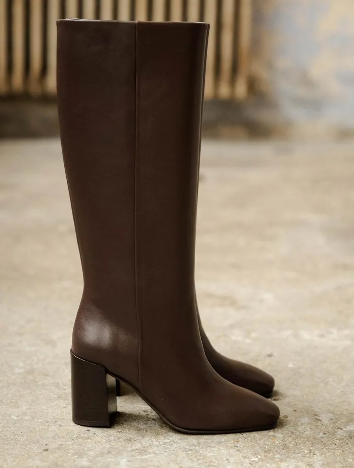 Bobbies Knee High Boots Hisa Ristretto 8211 Women