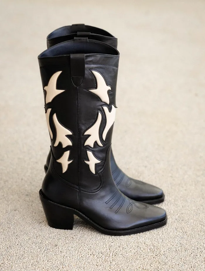 Bobbies Knee High Boots Joon Passion Black 8211 Women