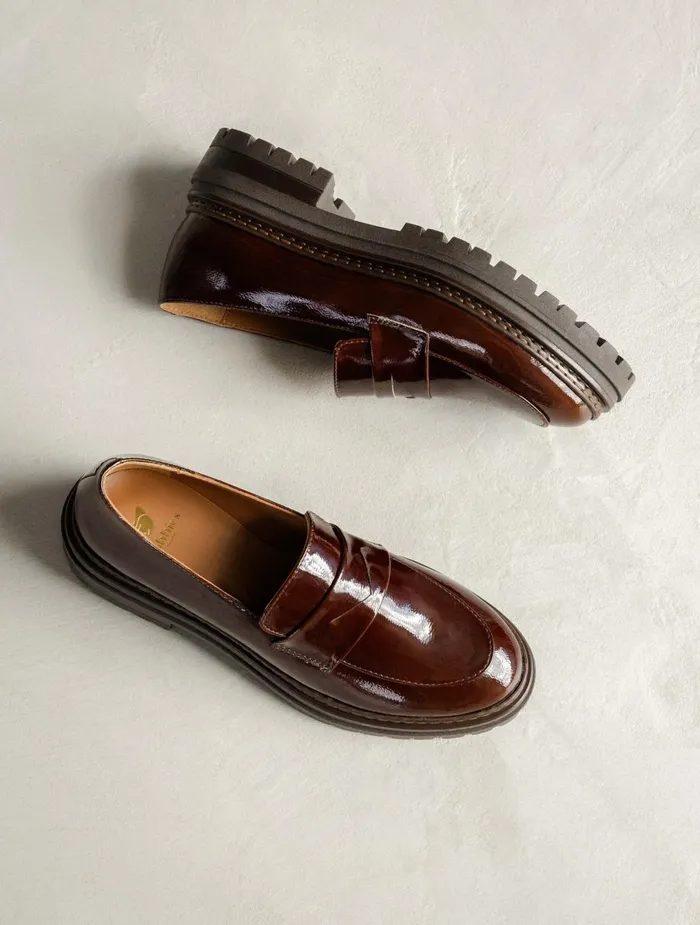 Bobbies Loafers and Derbies Amalia Ganache 8211 Women