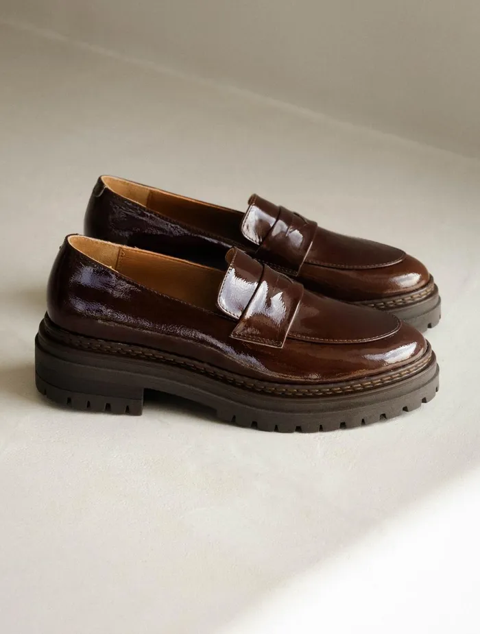 Bobbies Loafers and Derbies Amalia Ganache 8211 Women