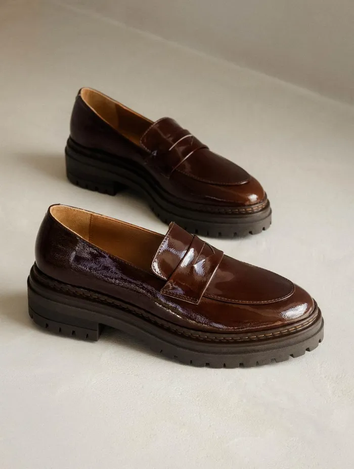 Bobbies Loafers and Derbies Amalia Ganache 8211 Women