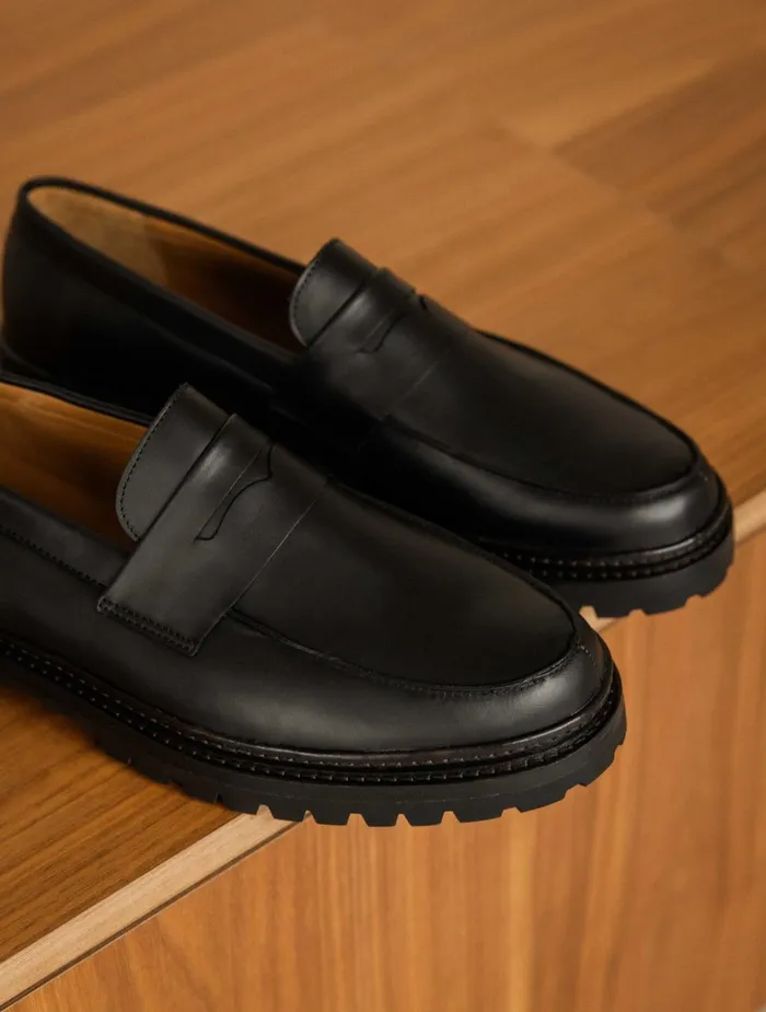 Bobbies Loafers Jay Intense Black 8211 Men