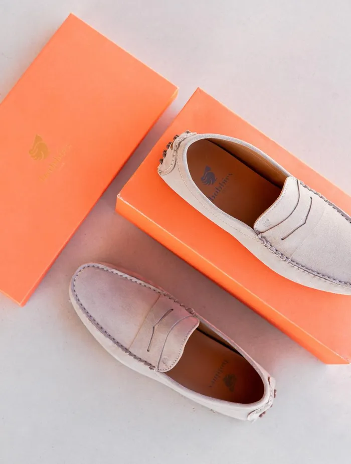 Bobbies Loafers Lewis Cloud Grey 8211 Men