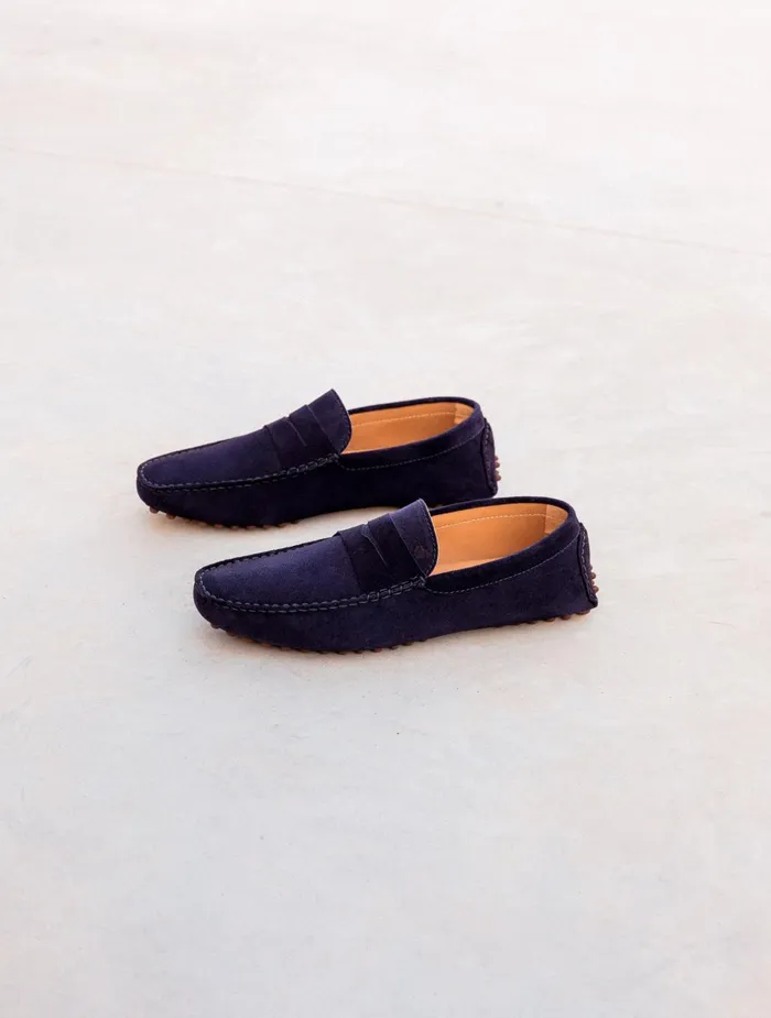 Bobbies Loafers Lewis Navy Blue 8211 Men