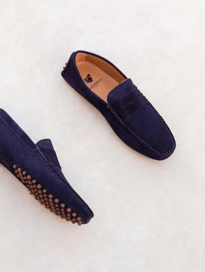 Bobbies Loafers Lewis Navy Blue 8211 Men