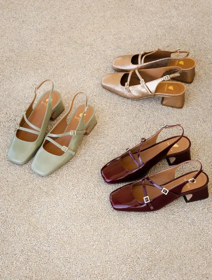Bobbies Pumps and Mary Janes Becca Sepia Gold 8211 Women
