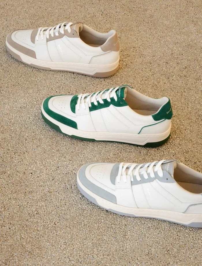 Bobbies Sneakers Cyrus Off White and Ash Beige 8211 Men