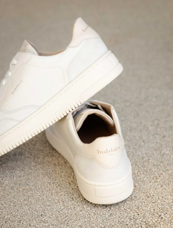 Bobbies Sneakers Travis Off White and Foam 8211 Men