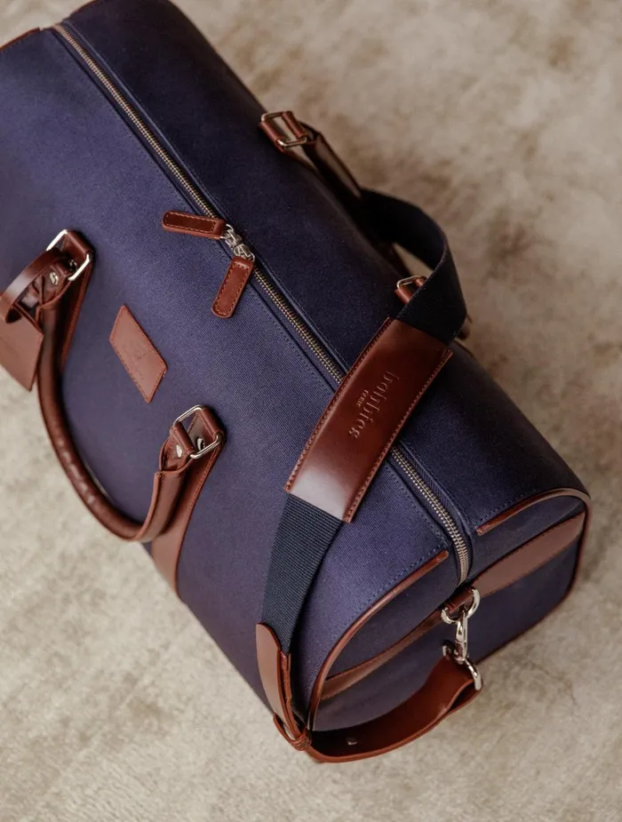 Bobbies Travel Bags Positano Navy Blue 8211 Men