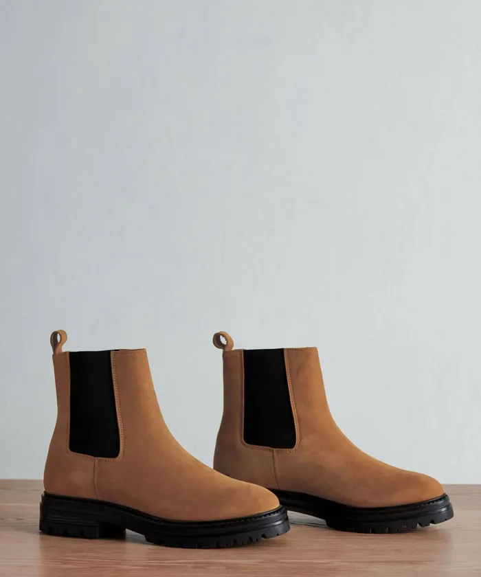 Boots Women Jenni Kayne Brooklyn Lug Boot Walnut