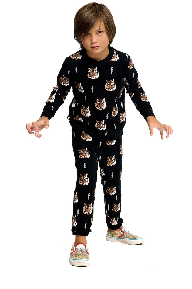 Bottoms Chaser Brand Boys Tiger Party Pants Bottoms Chaser Brand Boys Tiger Party Pants