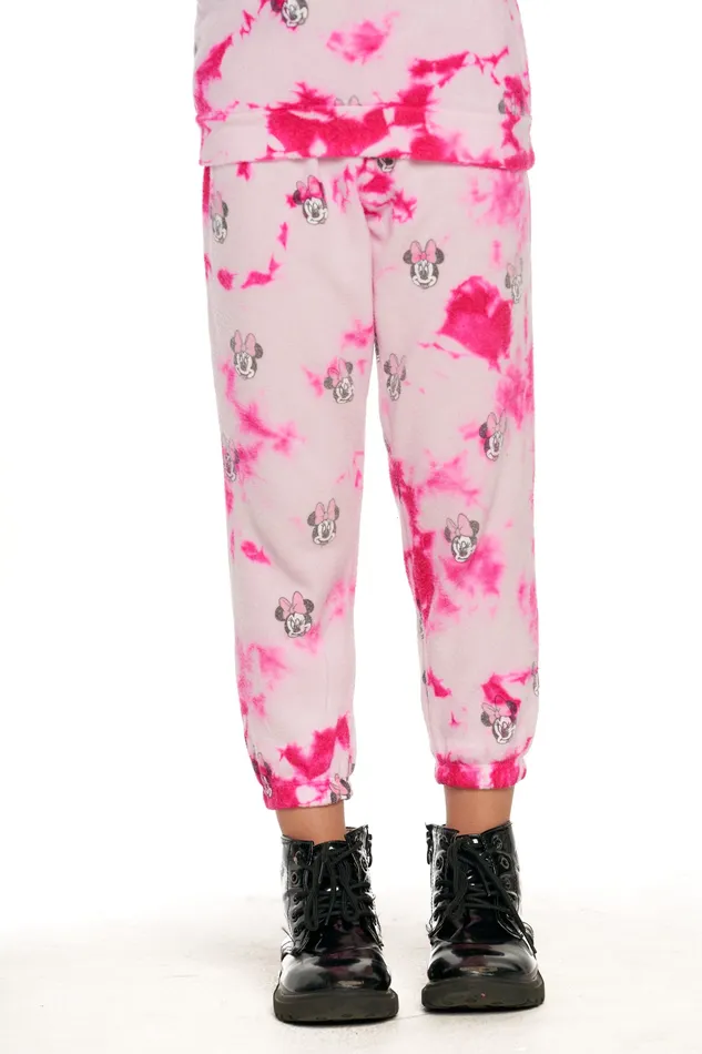 Bottoms Chaser Brand Girls Disney Minnie Mouse Tie Dye Minnie Toss Pants Bottoms Chaser Brand Girls Disney Minnie Mouse Tie Dye Minnie Toss Pants