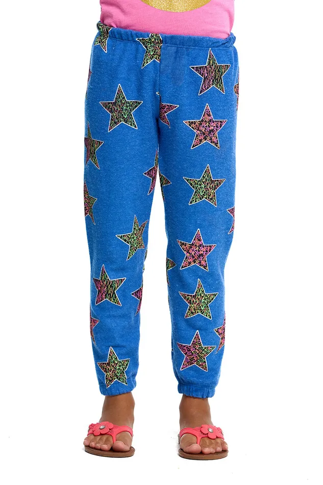 Bottoms Girls Scribble Star Pants Chaser Brand