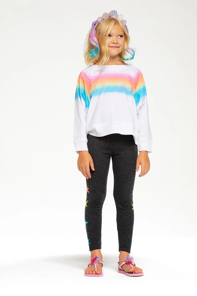 Bottoms Girls Star Pants Chaser Brand