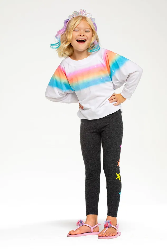 Bottoms Girls Star Pants Chaser Brand