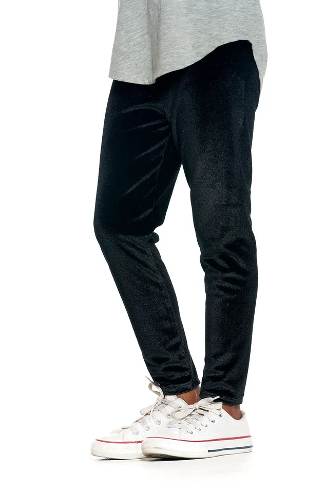 Bottoms Stretch Velvet Classic Legging Chaser Brand Girls Bottoms Stretch Velvet Classic Legging Chaser Brand Girls