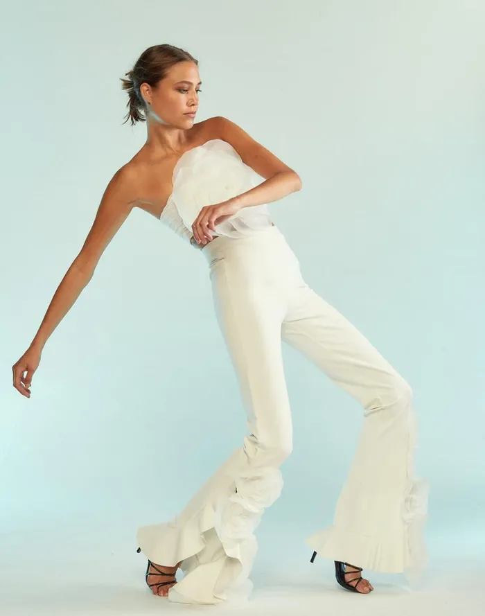 Bottoms Women Cynthia Rowley Flora Flare Pants