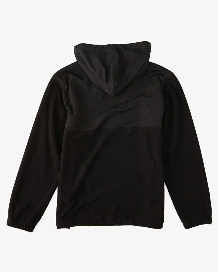 Boundary Graphene HalfZip Fleece Black Heather Men Billabong Hoodies and Fleece