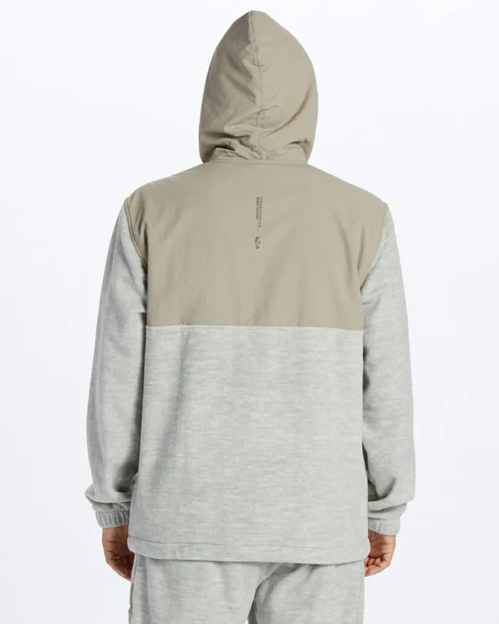 Boundary Graphene HalfZip Fleece Oatmeal Heather Men Billabong Hoodies and Fleece