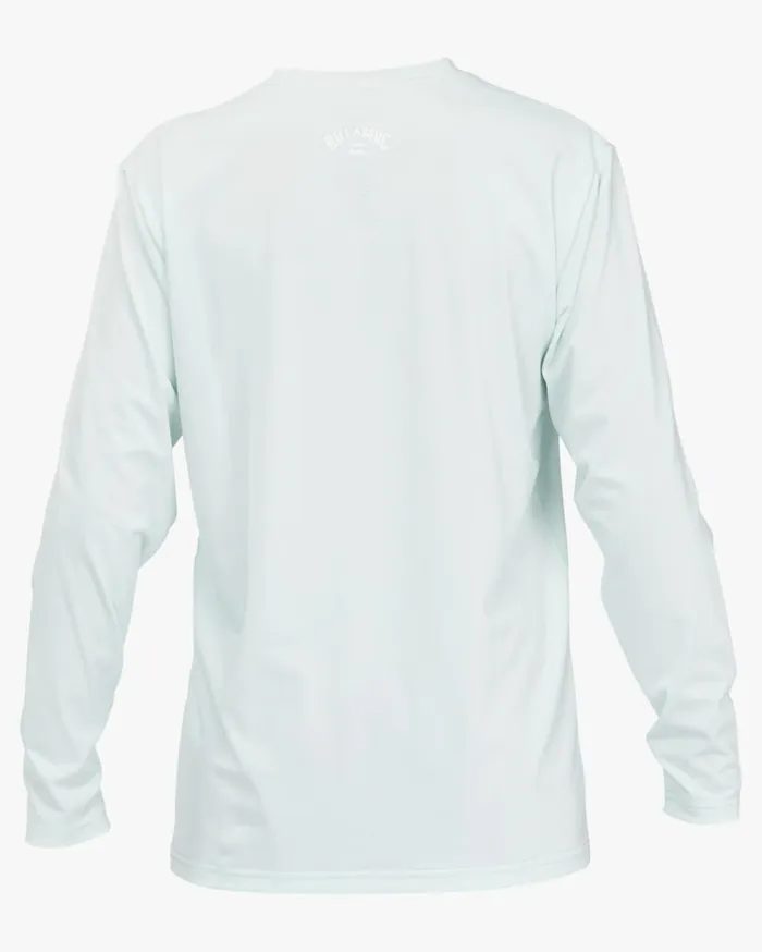Boy039s 27 All Day Wave Loose Fit Long Sleeve Surf Tee White Kids Billabong Toddlers and Boys 27 Yrs