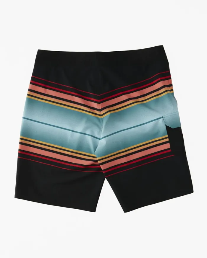 Boy039s All Day Stripe Pro Performance 16034 Boardshorts Stealth MenKids Billabong Side Pockets