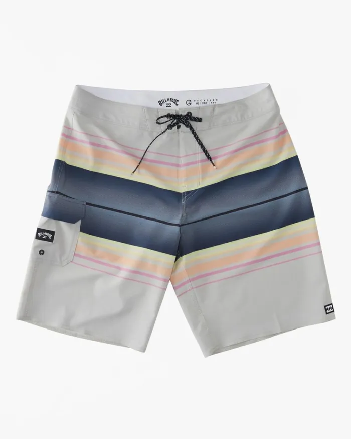 Boy039s All Day Stripe Pro Performance 16034 Boardshorts Stone MenKids Billabong Side Pockets