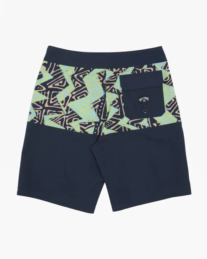 Boy039s Fifty50 Pro Performance 17034 Boardshorts Dark Blue MenKids Billabong Side Pockets