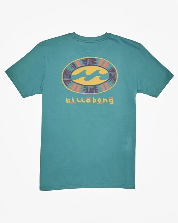 Boy039s Heritage TShirt Seagreen MenKids Billabong TShirts
