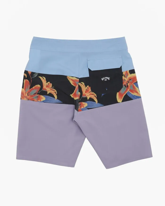 Boy039s Tribong Pro Performance 17034 Boardshorts Blue MenKids Billabong Short Length